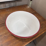Ceramic Bowl w Leaves