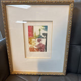 Venetian Carnival Color Etching - signed & numbered