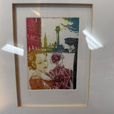 Venetian Carnival Color Etching - signed & numbered