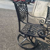 Round Table + 4 Rocker/Swivel Chairs