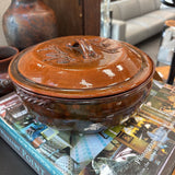 Terracotta Dish with Lid