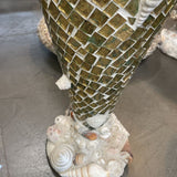 MOP & Seashell Large Decorative Vase