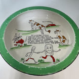 Vintage Hey Diddle Diddle Bowl