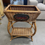 Wicker/Rattan Flower Box Stand