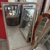 Vintage Mirror with Silver Tone Frame