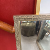 Vintage Mirror with Silver Tone Frame