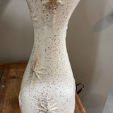 Atomic Sparkle Ceramic Table Lamp w Shade