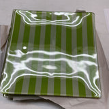 Set of 8 Glass Appetizer Plates
