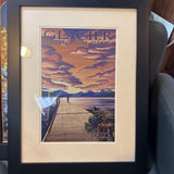 Mount Baker Washington - Beautiful Fall Colors - Framed Poster