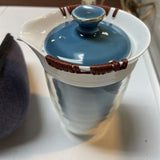 Portable Ceramic Tea Infuser Set