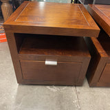 Mango Wood Nightstand/Side Table
