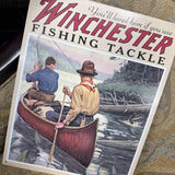 Winchester Fishing Tackle Metal Sign