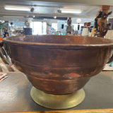Vintage Footed Copper&Brass Bowl