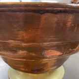 Vintage Footed Copper&Brass Bowl