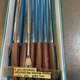 Vintage MCM Long Spoon Set