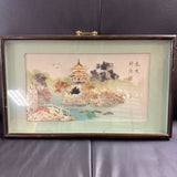 3D Chinese Mother-of-Pearl Shell Art Diorama