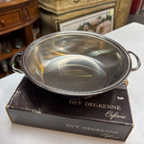 Christolfe "Guy Degrene" Stainless Vegetable Server in Box