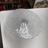 Small Glass Cobblestone Cake Stand