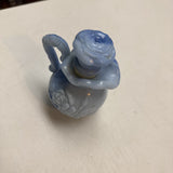 Vintage Avon Victoriana Blue Perfume Bottle