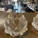 Vintage Orrefors Crystal Firefly Votive