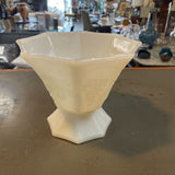 Vintage Anchor Hocking Milk Glass Compote