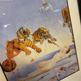 One Second Before Awakening Print by Salvador Dali