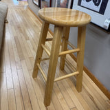 Wooden Birch Stool