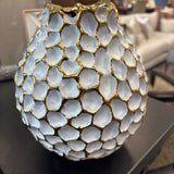 Anthropologie Honeycomb Vase