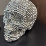Iridescent Oil Slick Skull