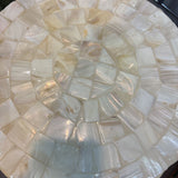 Mosaic Shell Accent Table