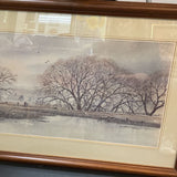 Framed Winter Landscape