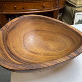 Handcrafted Acacia Wood Bowl