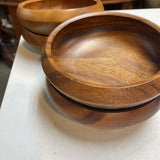 Wood Serving Bowls-Set of 4