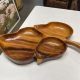 Wood Leaf Bowl