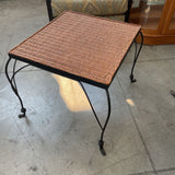 Rattan&Metal Side Table