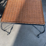 Rattan&Metal Side Table