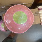 Pink Sequin Round Pillow