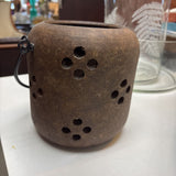Ceramic Lantern w/ holes