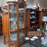 Wood China Hutch w/4 Shelves