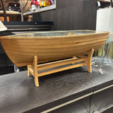 Wood Boat Coffee Table/Decor