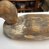 Vintage Hand Carved Duck Decoy