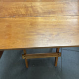 Folding Wood Side Table