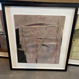 Signed Mark Ota Abstract Modern Mixed Media Art