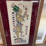 Vintage Mexican Pyrography Art