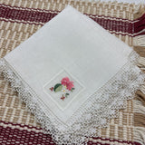 Set of 3 Vintage Lace Napkins