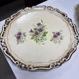 Vintage Italian Florentine Wood Tray