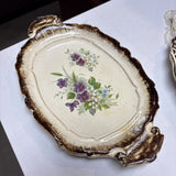 Vintage Italian Florentine Wood Tray