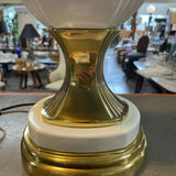 Vintage Stiffel Ceramic &Brass Lamp