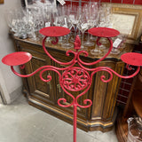 Tall Metal Candelabra w/4 Candle Holders