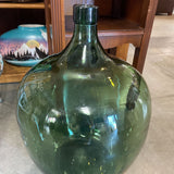 Vintage Large Handblown Demijohn Glass Vase